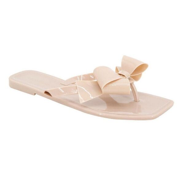 BRAND NEW GCBGENERATION  LIMA BOWNOT DESIGN SLIP ON SANDALS - Picture 7 of 16